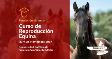 Nuevo Curso de Reproducción Equina- 27 y 28 de noviembre de 2017