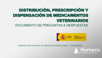 Publicado por el MAPA el documento actualizado de preguntas y respuestas sobre distribución, prescripción y dispensación de medicamentos veterinarios